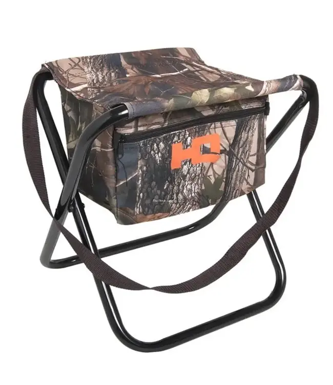 HQ Outfitters Folding Camo Stool