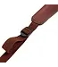 The Allen Company Deer Head Padded Leather Rifle Sling with Swivels - Brown