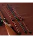 The Allen Company Heritage Western Scallop Leather Rifle Sling - Brown