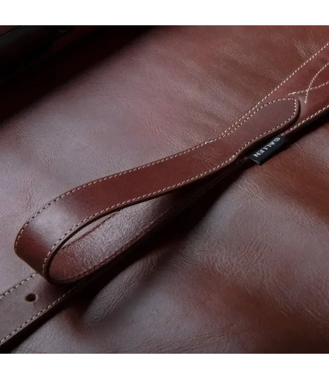 The Allen Company Heritage Western Scallop Leather Rifle Sling - Brown