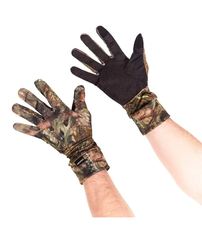 The Allen Company Camo Spandex Gloves with Palm Dots