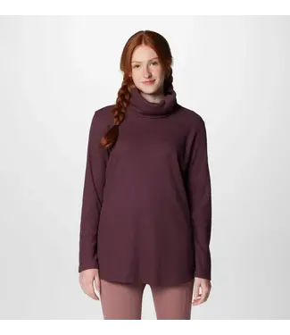 COLUMBIA Columbia Women's Holly Hideaway Waffle Cowl Neck Pullover