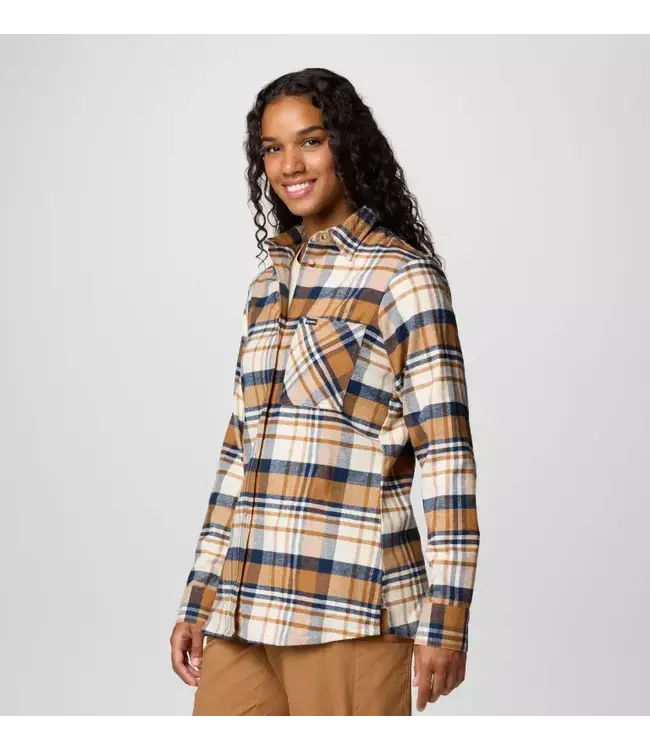Columbia Women's Calico Basin Flannel Long Sleeve Shirt