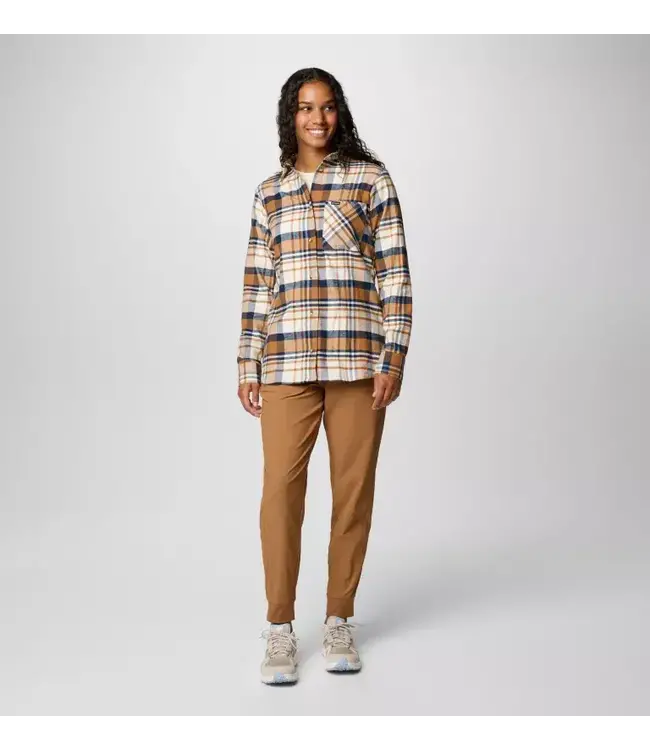 Columbia Women's Calico Basin Flannel Long Sleeve Shirt