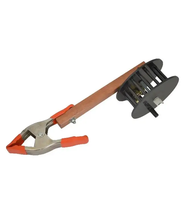 HT Enterprises Clamp-On Rattle Reel With Drag System- Super Size