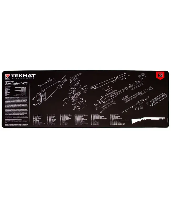 TekMat Remington 870 Ultra Premium Gun Cleaning Mat