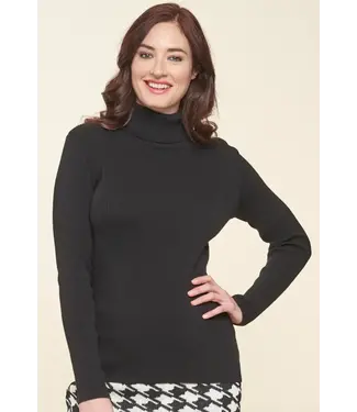 PARKHURST Parkhurst Renee Rib Turtleneck