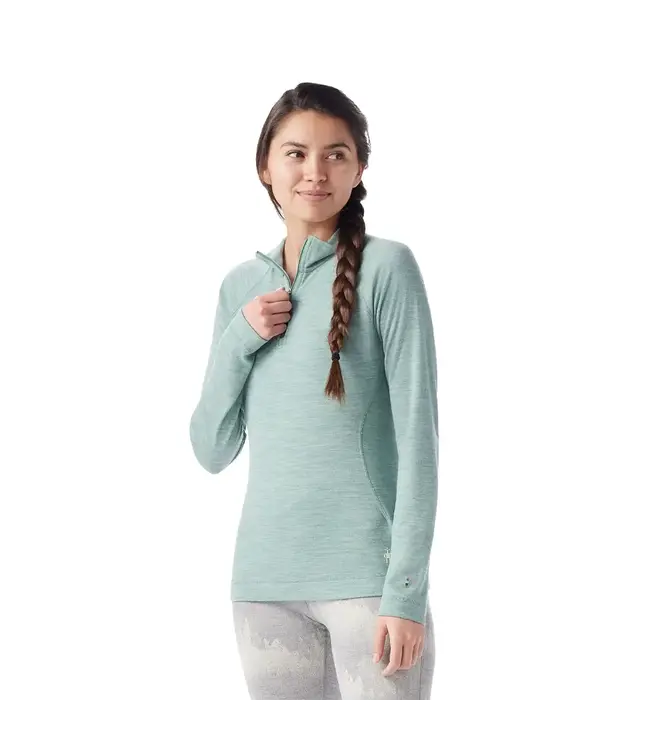Smartwool Women's Classic Thermal Merino Base Layer 1/4 Zip Boxed