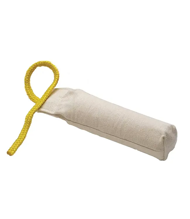 Dokken Dog Supply Canvas Dummy -  3" Diameter, Natural