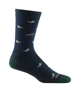DARN TOUGH Darn Tough Men's Duck Duck Moose Crew Lightweight Lifestyle Sock