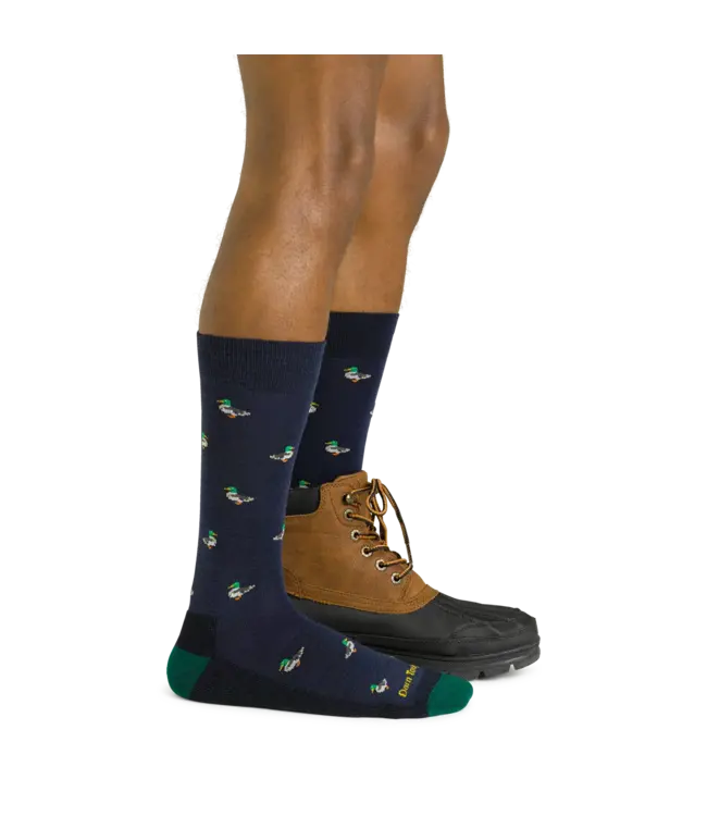 Darn Tough Men's Duck Duck Moose Crew Lightweight Lifestyle Sock