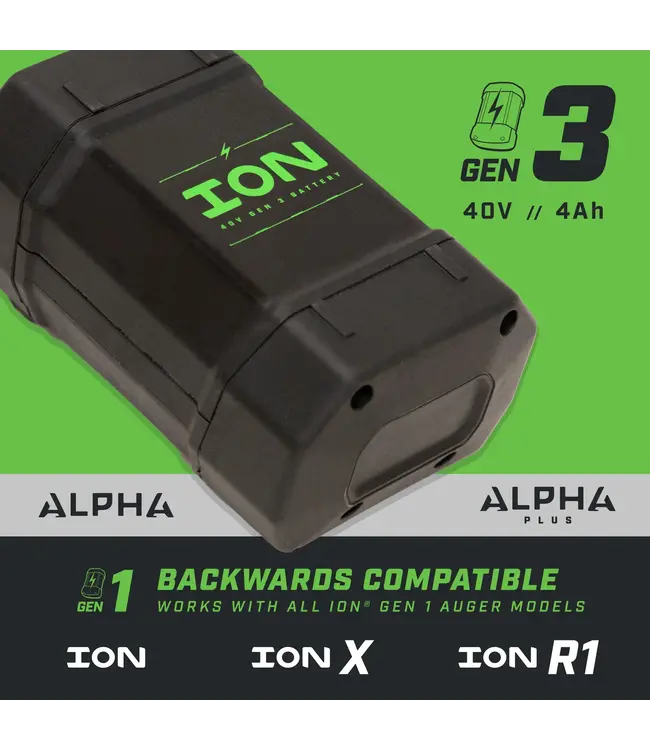Ion 4Ah Battery (Gen 3)