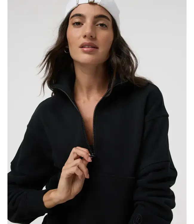 Vuori Women's Sedona Rib Half Zip Terry Pullover