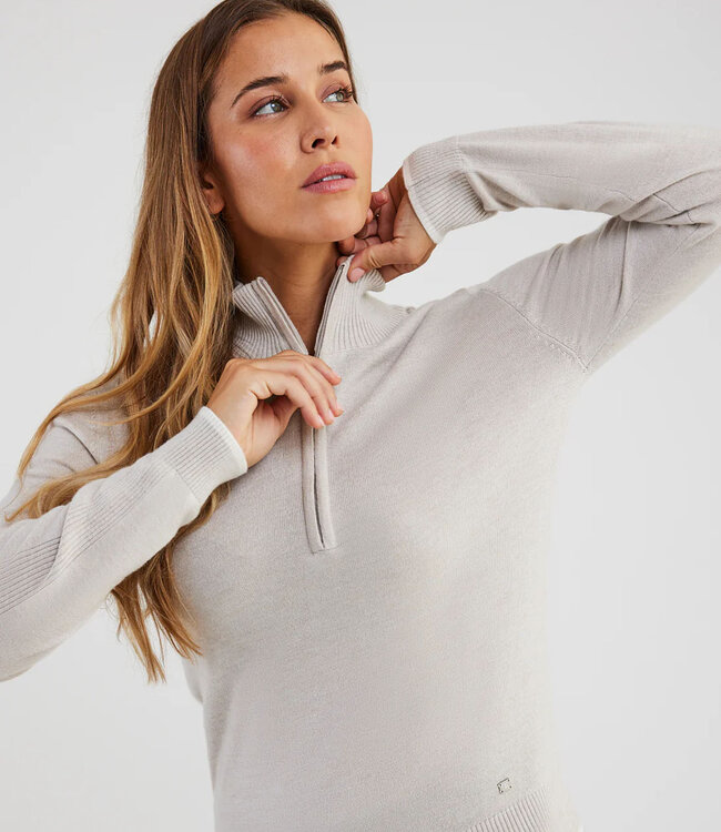 Fig Women's Saga half-Zip Sweater