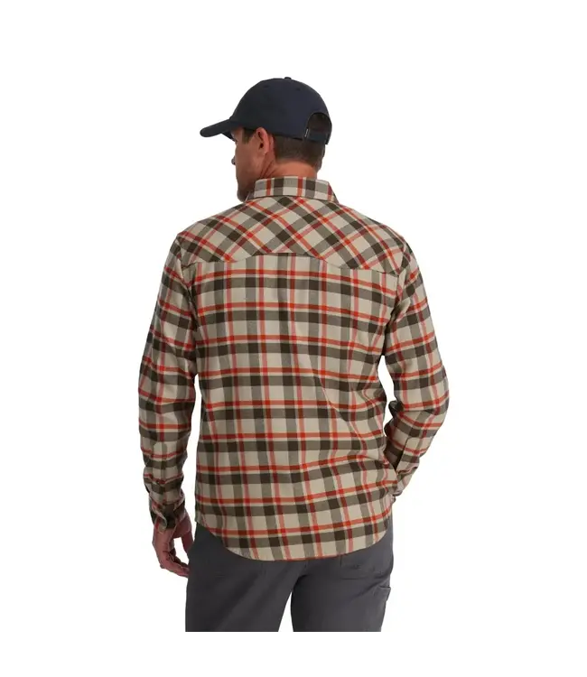 Simms Men's Santee Long Sleeve Flannel