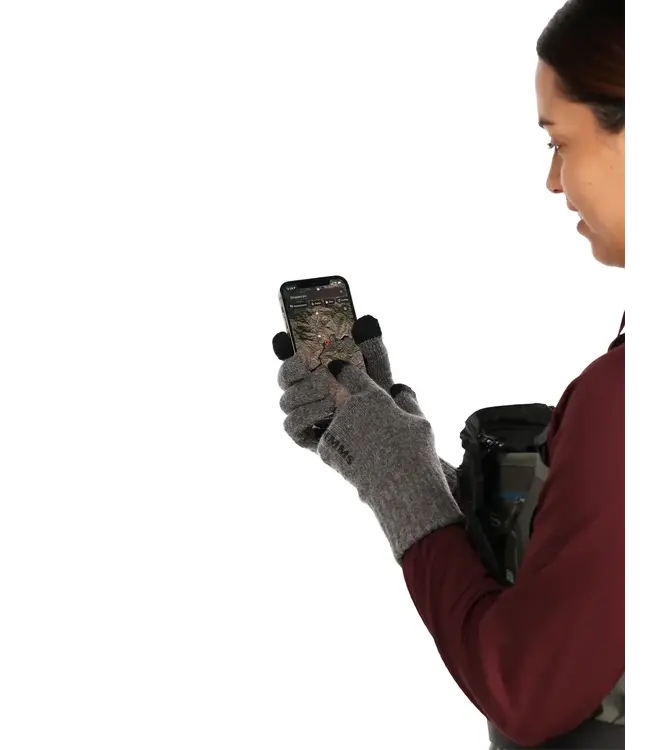 Simms Wool Full Finger Glove