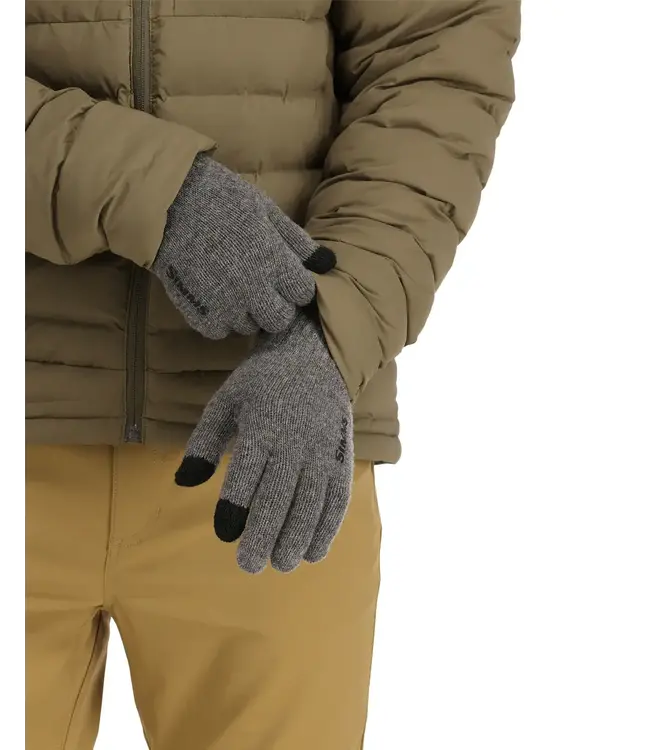 Simms Wool Full Finger Glove