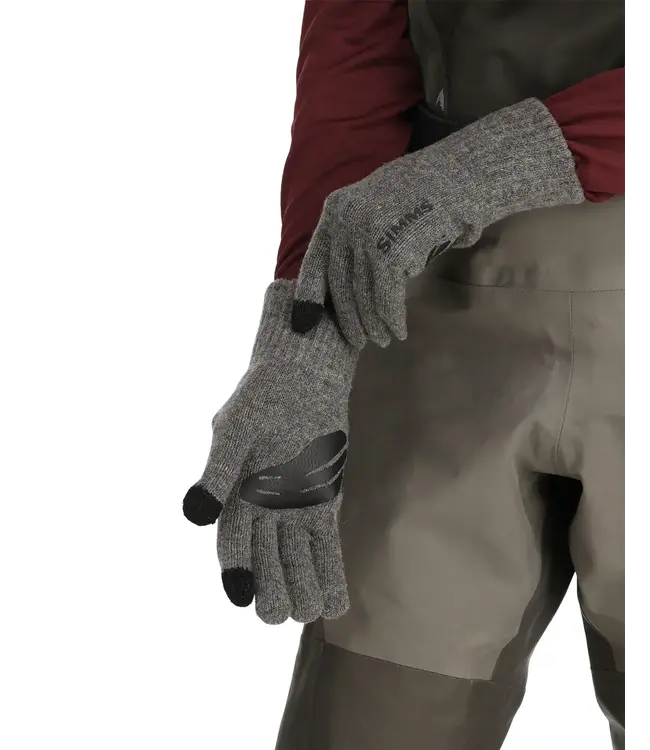 Simms Wool Full Finger Glove