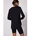 MPG Serene Brushed Side Slit Relaxed Pullover