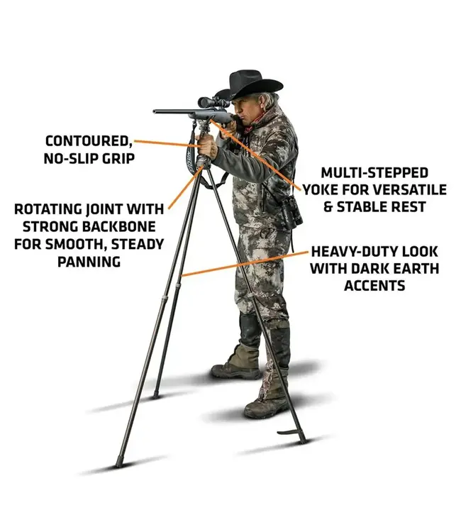 Primos Trigger Stick Gen3 Tall Tripod Shooting Stick