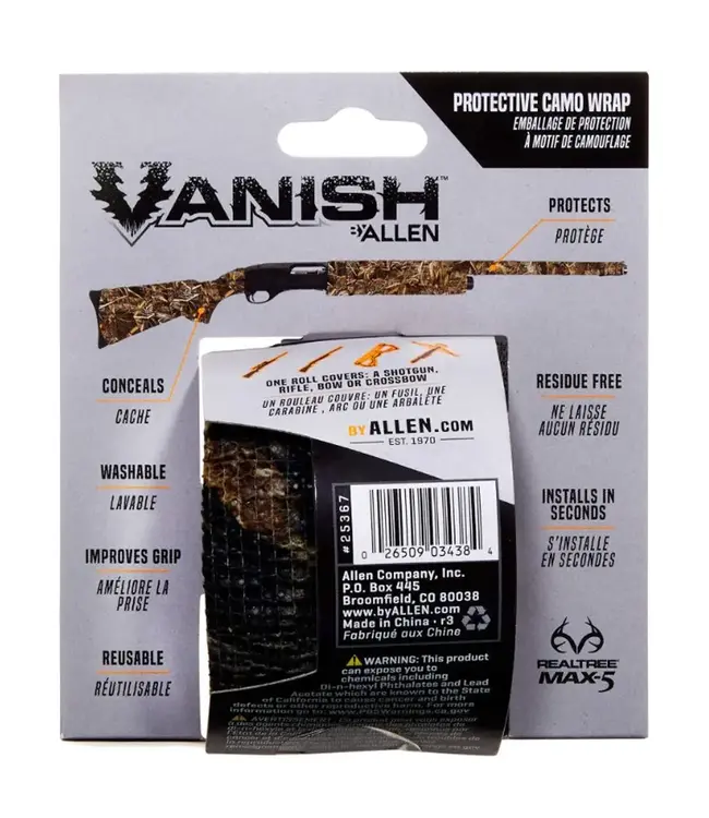 The Allen Company Vanish Protective Camo Wrap - 15' Roll
