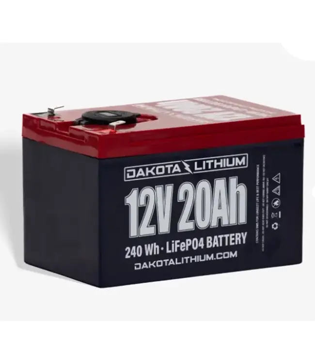 Dakota Lithium 12v 20Ah Battery