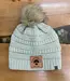 Ramakko's Ivory Faux Fur Pom Beanie