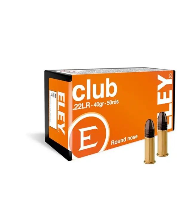 Eley Club 22 LR Ammunition 40 Gr