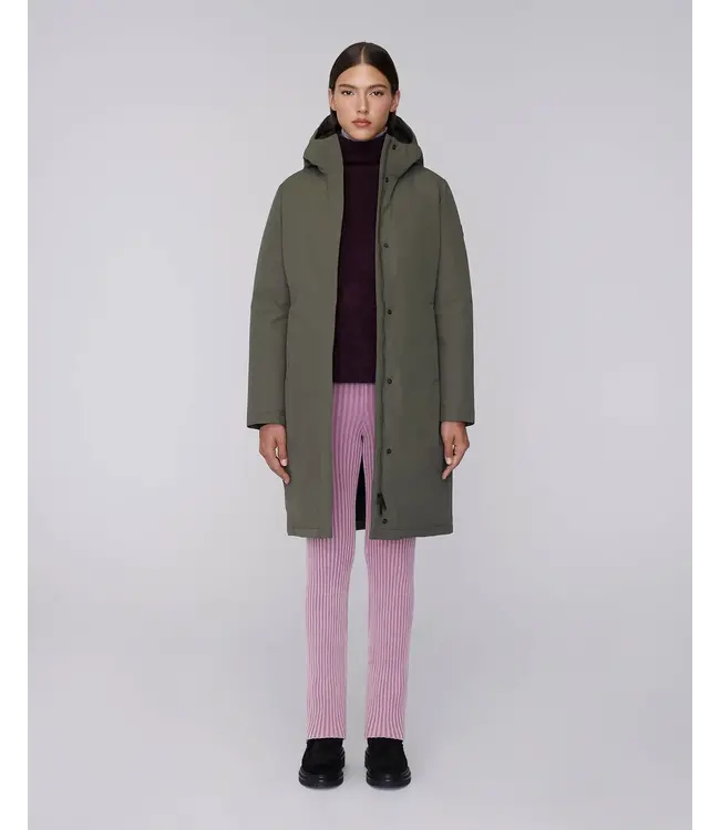 Quartz Co Fermont Hooded Down Winter Jacket