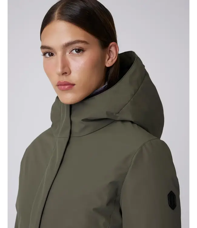 Quartz Co Fermont Hooded Down Winter Jacket