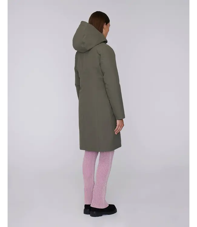 Quartz Co Fermont Hooded Down Winter Jacket