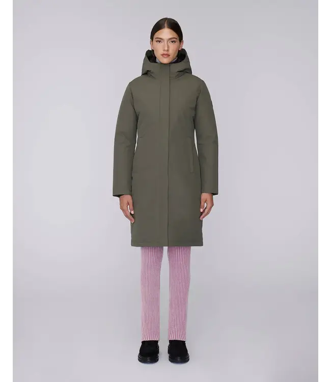 Quartz Co Fermont Hooded Down Winter Jacket