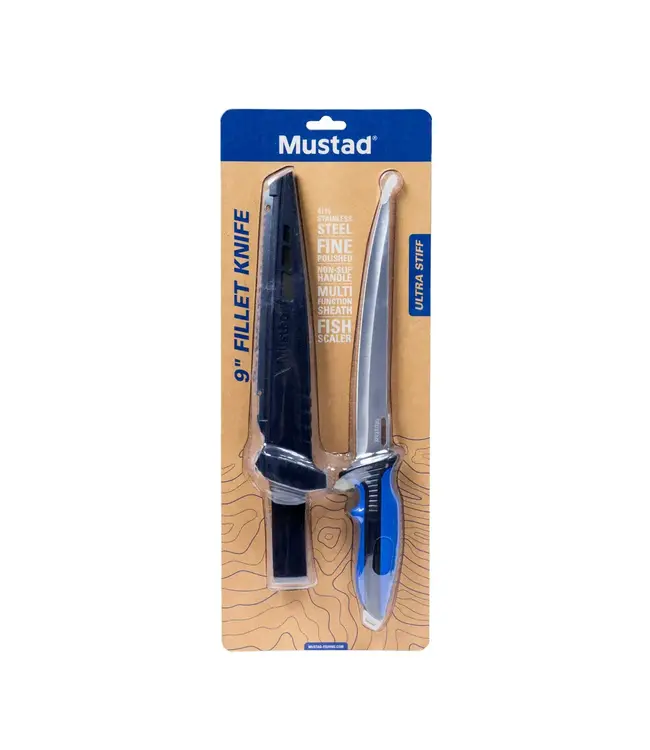 Mustad 9" Stiff Fillet Knife