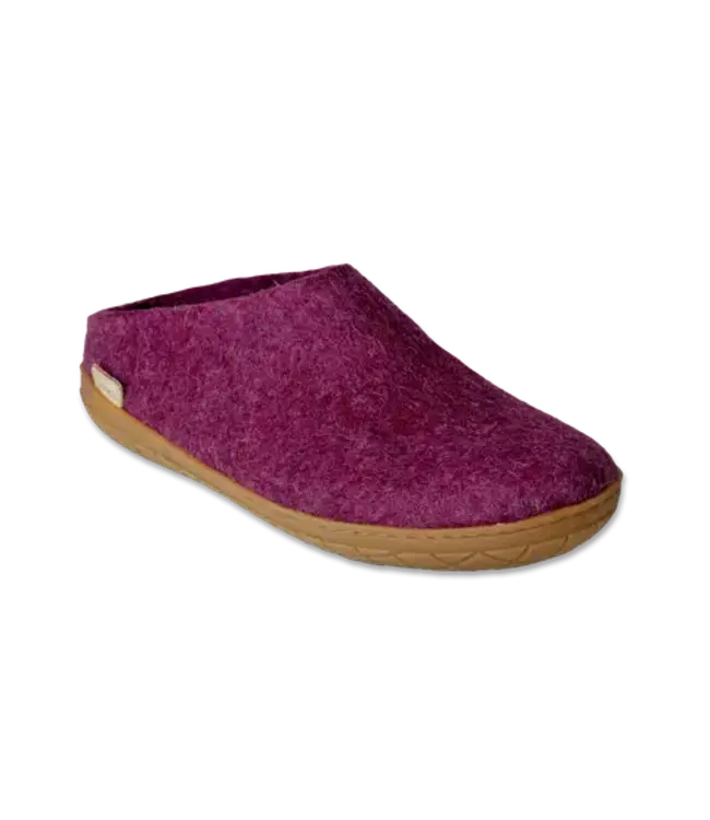 Glerups Slip On Rubber Sole Slipper
