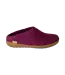 Glerups Slip On Rubber Sole Slipper