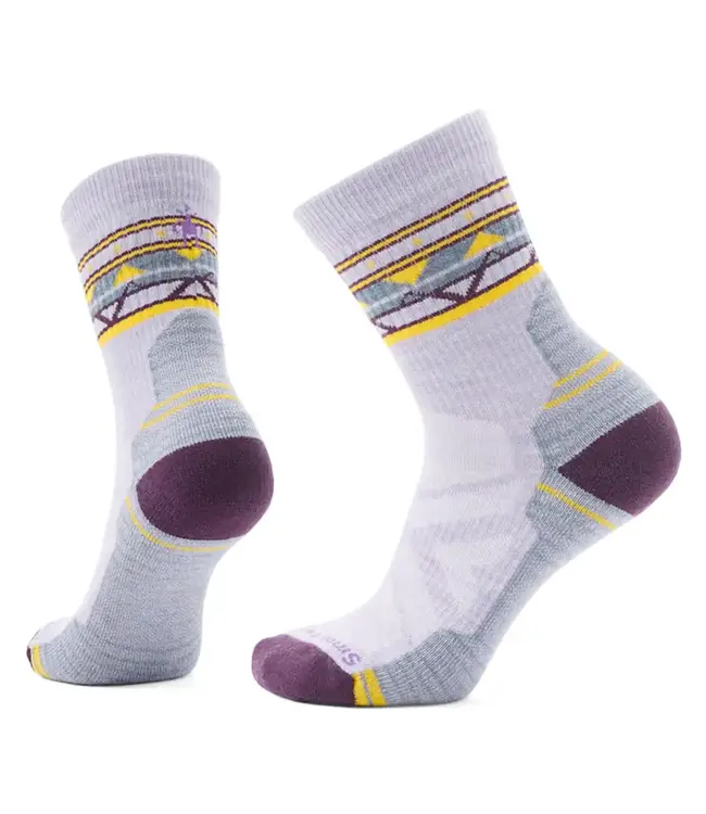 Smartwool Women's Hike Zig Zag Valley Mid Crew Socks