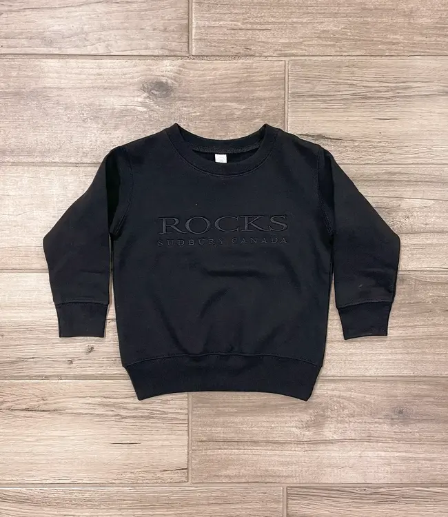Rocks Sudbury Children's Crewneck