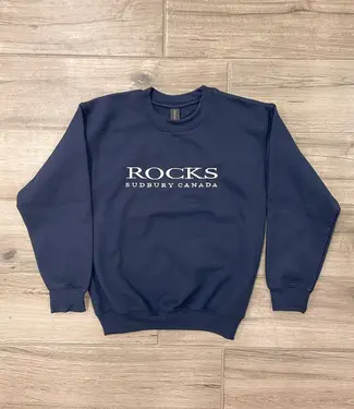 ROCKS SUDBURY Rocks Sudbury Youth Crewneck ROCKS SUDBURY Rocks Sudbury Youth Crewneck