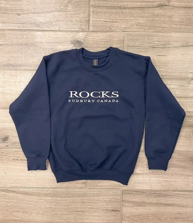 Rocks Sudbury Youth Crewneck