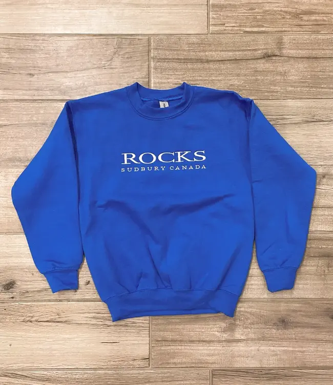 Rocks Sudbury Youth Crewneck
