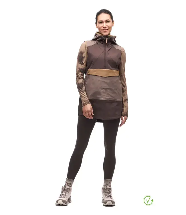 Indyeva Women's Cangur Sleeveless Hooded Tunic