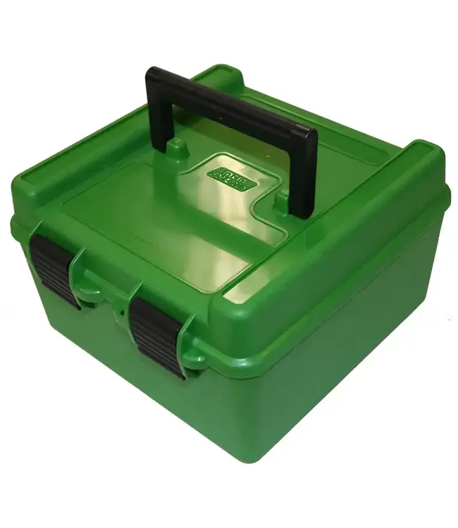 MTM Deluxe Ammo Box - 100 Round Handle WSM WSSM Ultra Mag