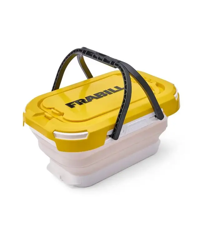 Frabill Collapsible Bait Bucket with Aerator - 6QT