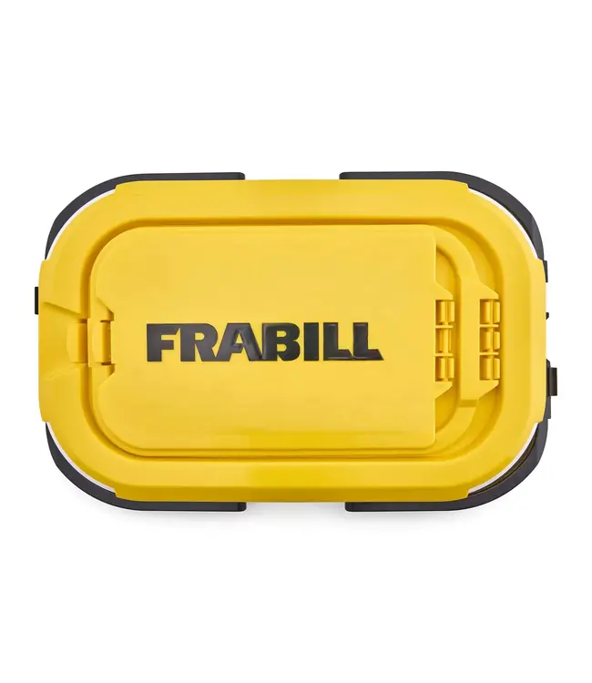 Frabill Collapsible Bait Bucket with Aerator - 6QT