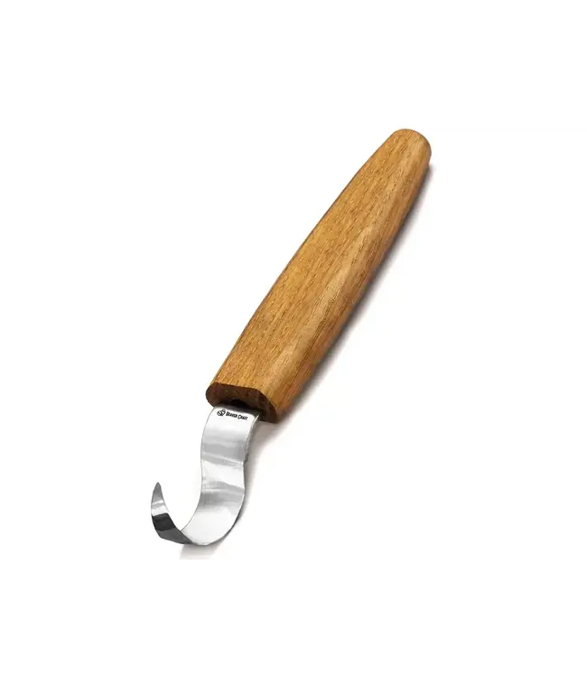 Beaver Craft Spoon Carving Knife (25 mm) with Oak Handle