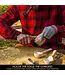 Beaver Craft Spoon Carving Knife (25 mm) with Oak Handle