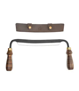 BEAVER CRAFT Beaver Craft Hand-Forged Drawknife with Leather Sheath