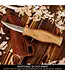 Beaver Craft Whittling Knife with Leather Sheath