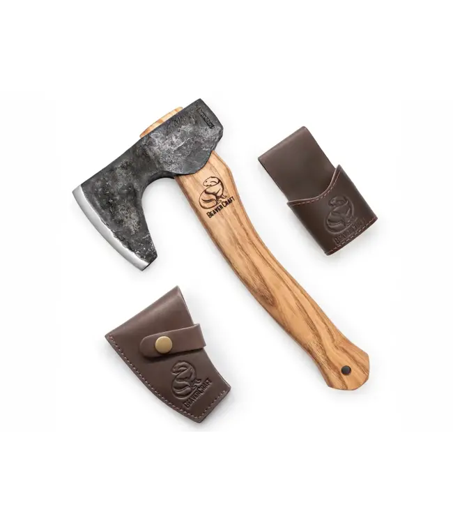 Beaver Craft Compact Long-Bearded Bushcraft Hatchet