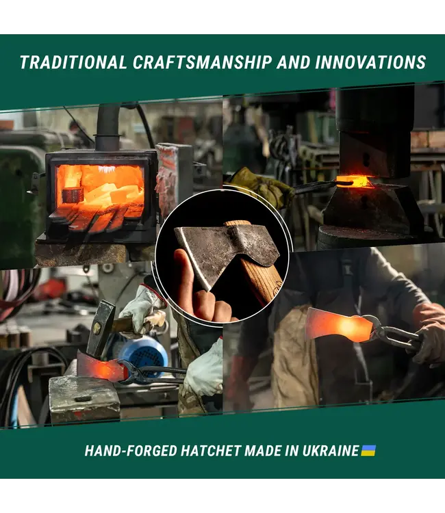 Beaver Craft Compact Bushcraft Carving Hatchet for Various Tasks and Purposes